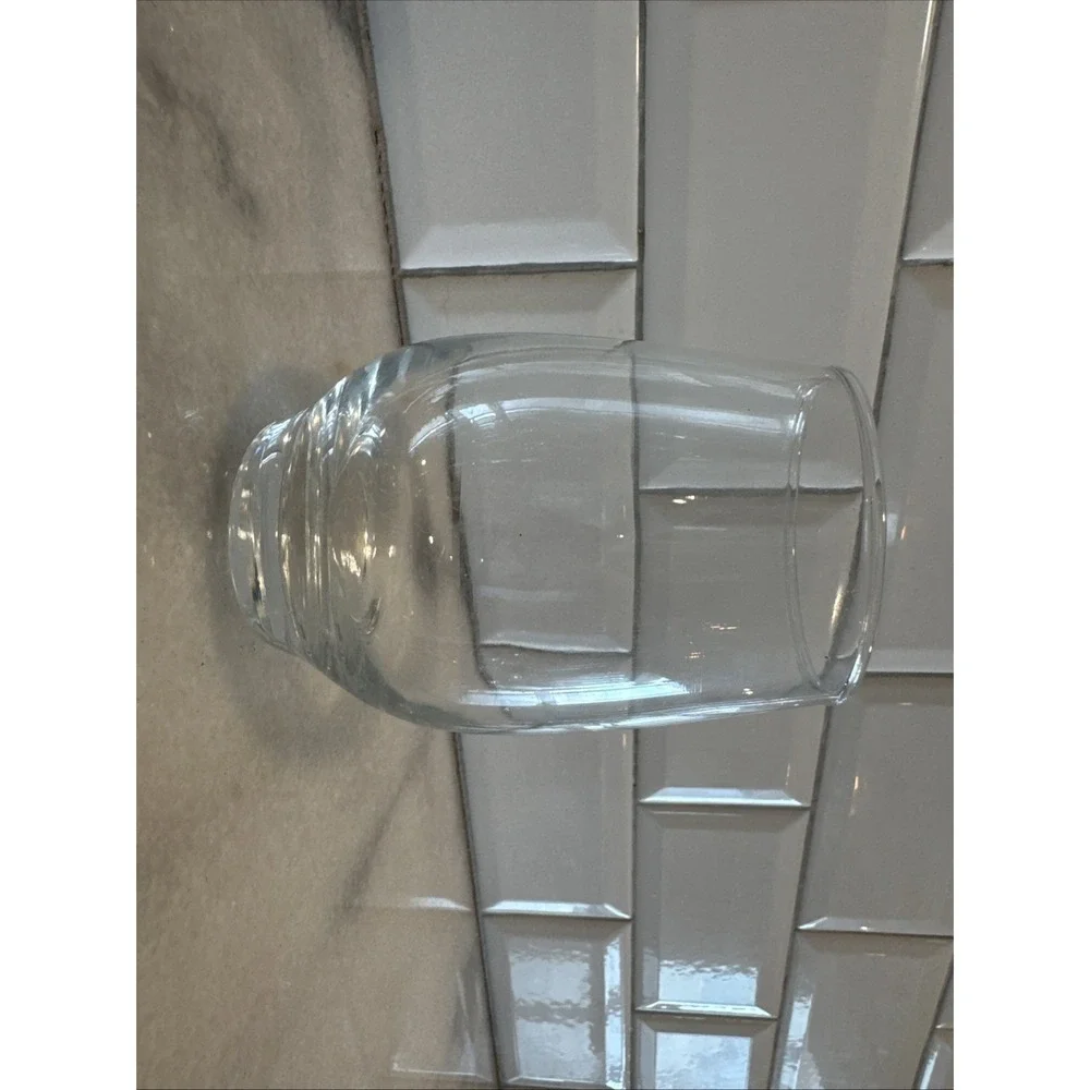 Set Of 5 Vintage Drinking Glass Libbey TEMPO‎ Clear Wine 12oz GW052